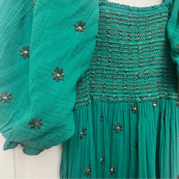 NWT Dahlia embroidered maxi dress by Free people - Picture 5 of 16